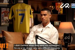 C罗：得知若塔去世时我不敢相信，我哭了很久，这令人非常难过