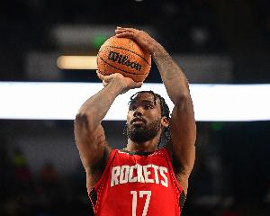 火箭迎战独行侠首发：伊森顶替小贾 搭档KD、申京、阿门、奥科吉