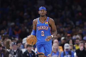 多位主力缺阵！雷霆首发：SGA、米切尔、华莱士、维金斯、哈滕