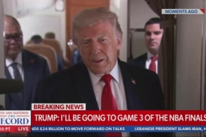 总决赛G3票价太贵？特朗普：你可以在电视上看啊 生活就是这样