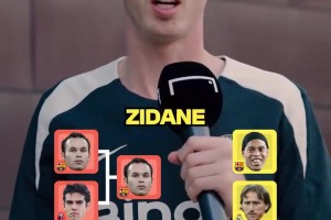 球门大到屏幕装不下！网友恶搞：姆巴佩这球怎么才能进？